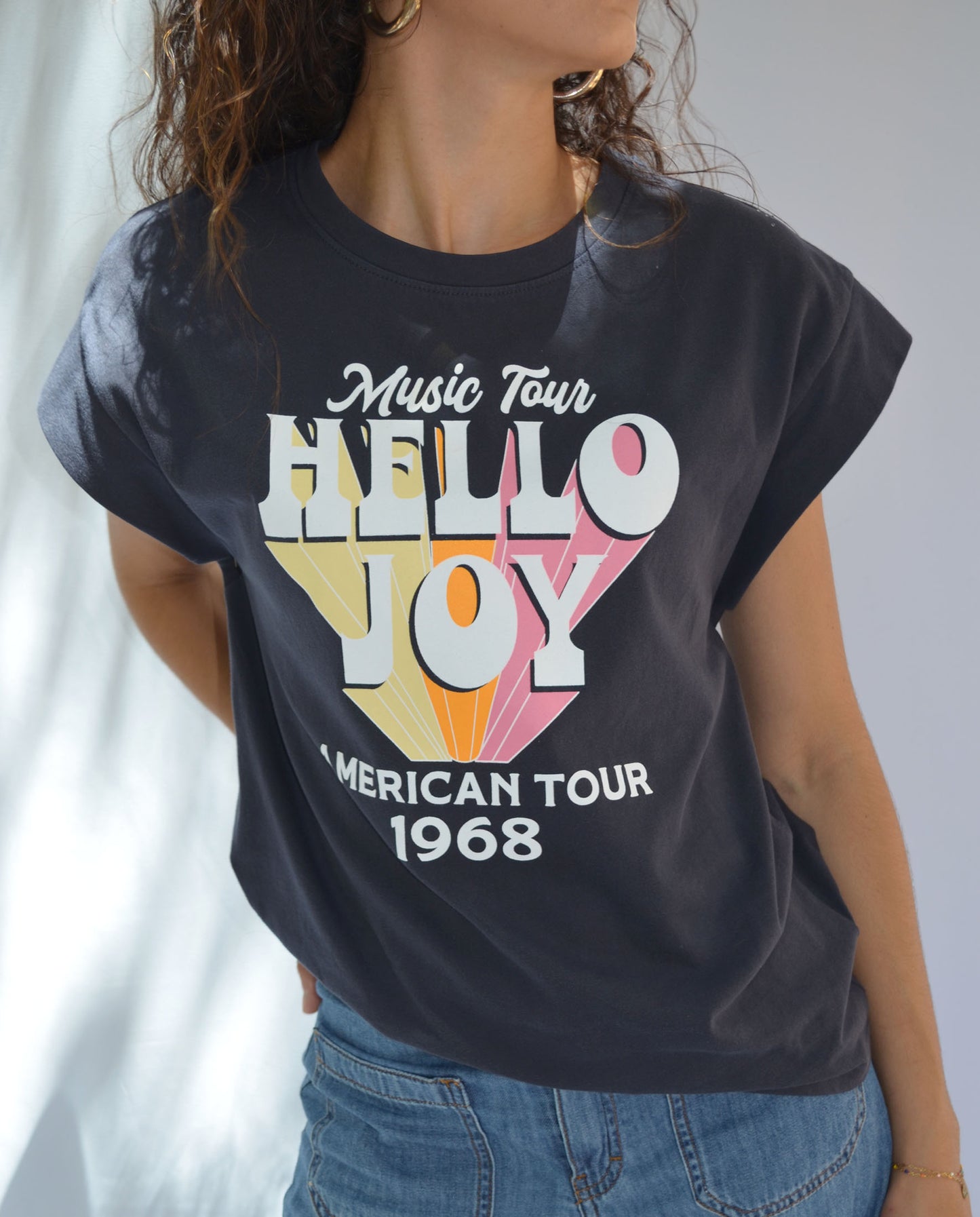 T-shirt RICHIE Music Tour BLACK