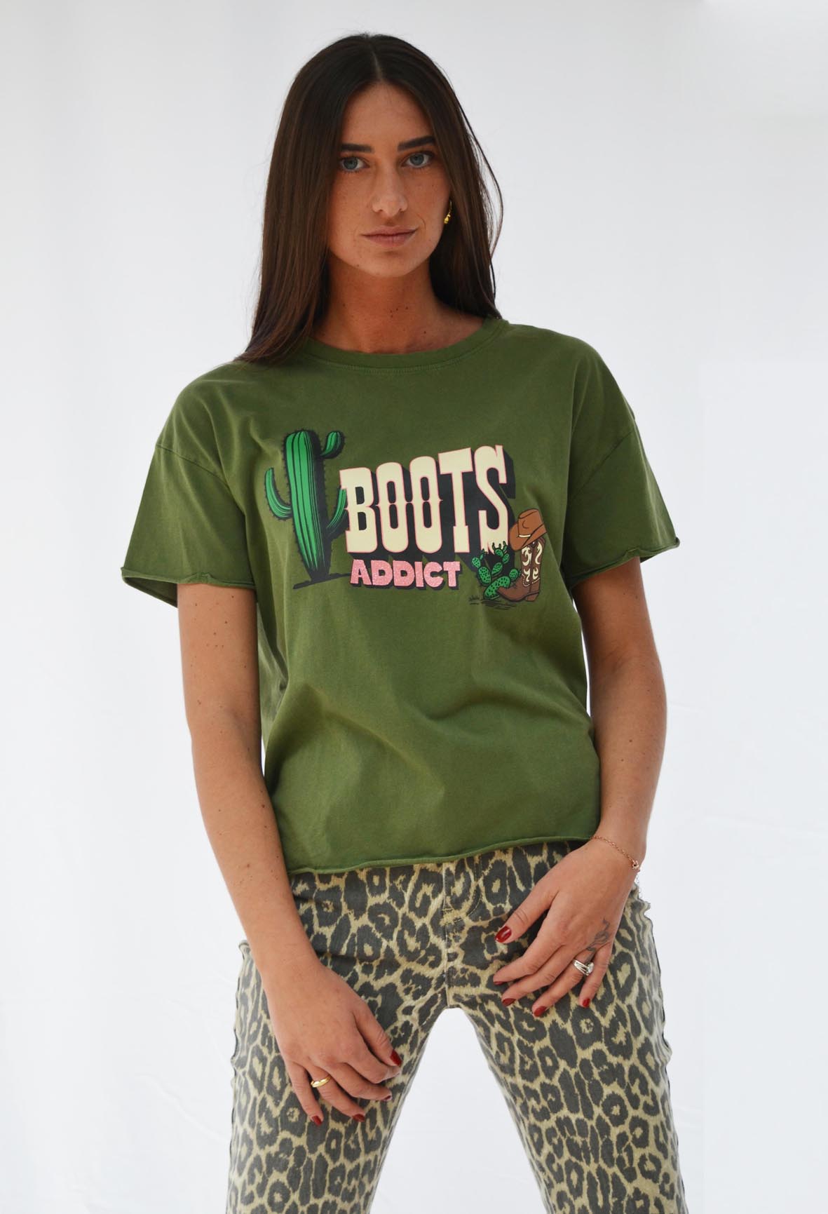 T-shirt JANIS Boots Addict GARDEN