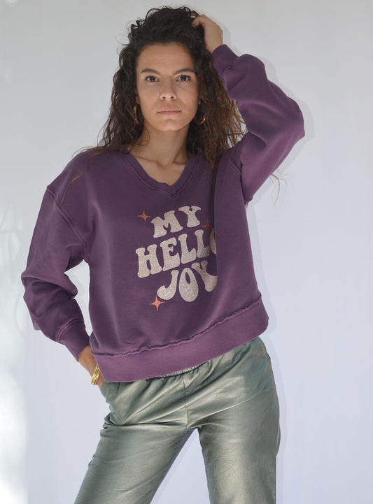 Sweat KATE Logo GRAPE