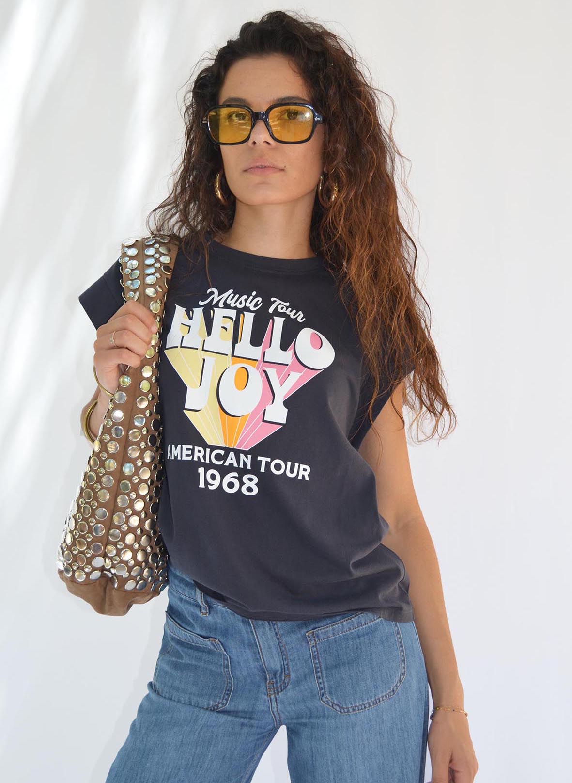T-shirt RICHIE Music Tour BLACK