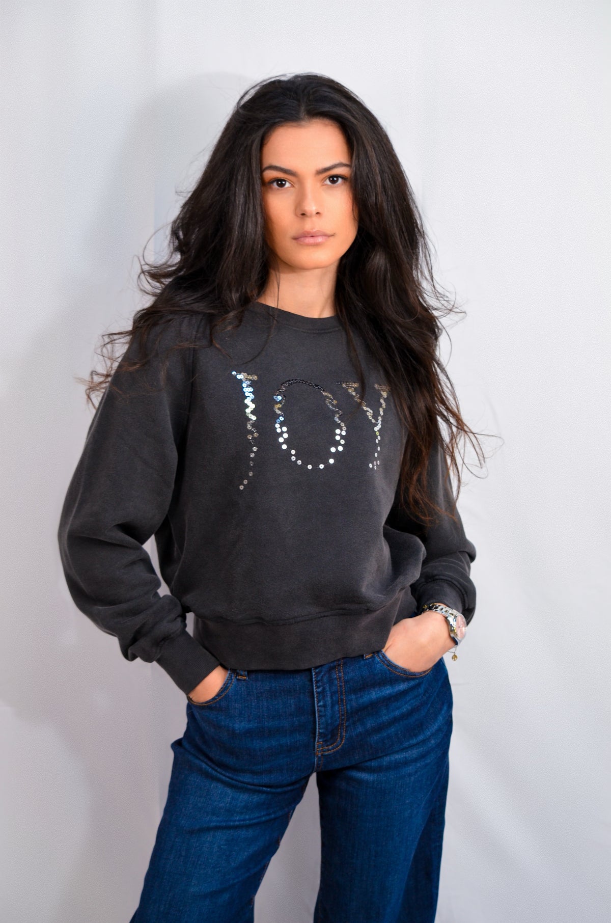 Mary Joy Sweat Black
