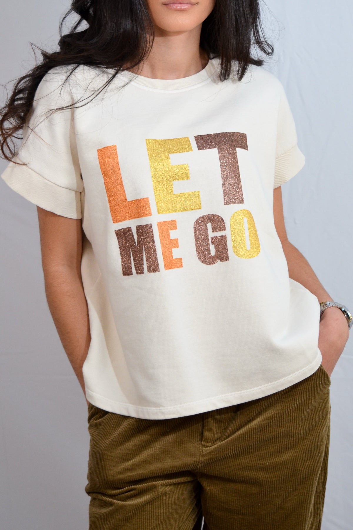 Mila Let me Go Sweat écru