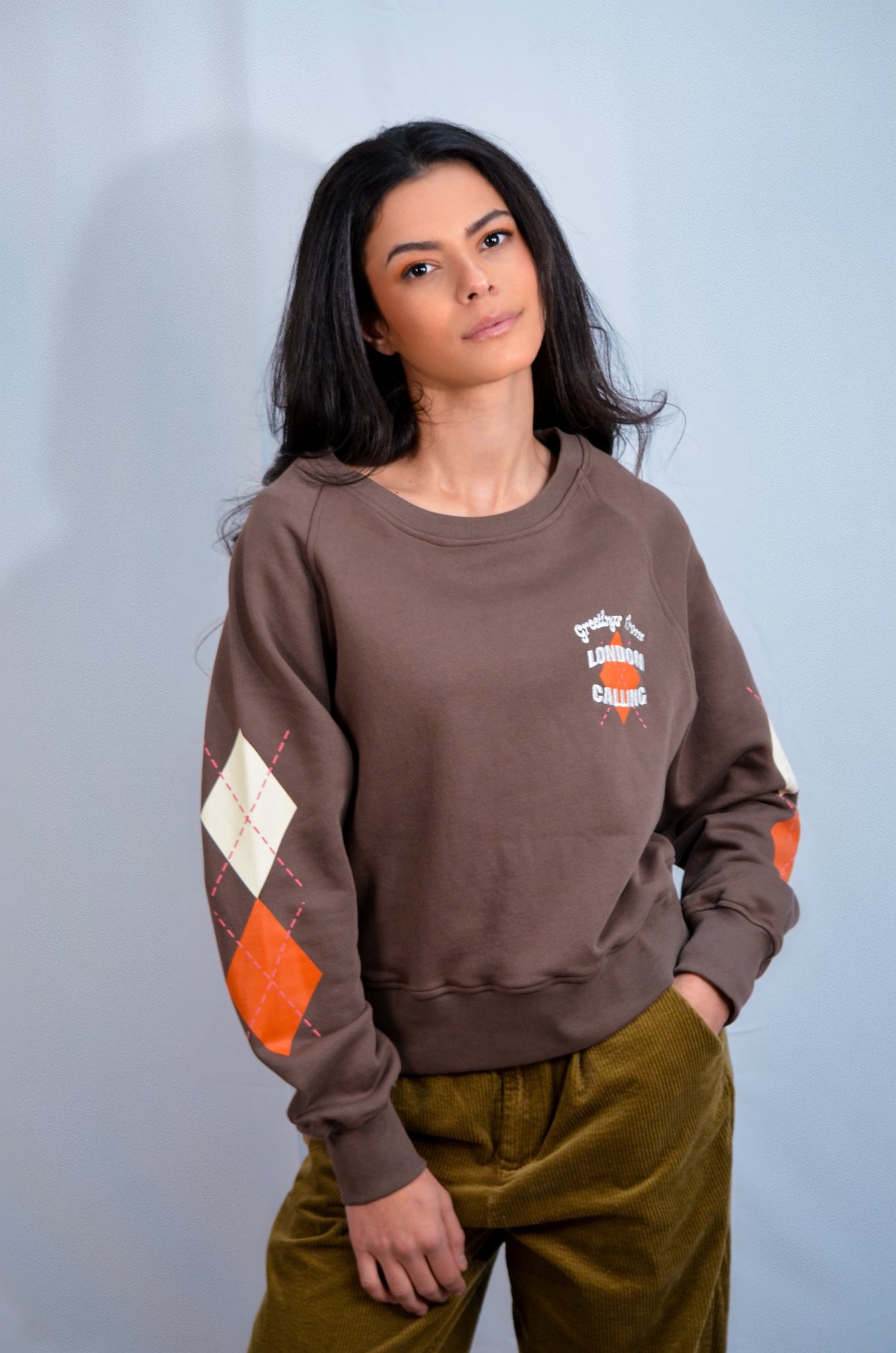 Sweat Mary Argyle Brown