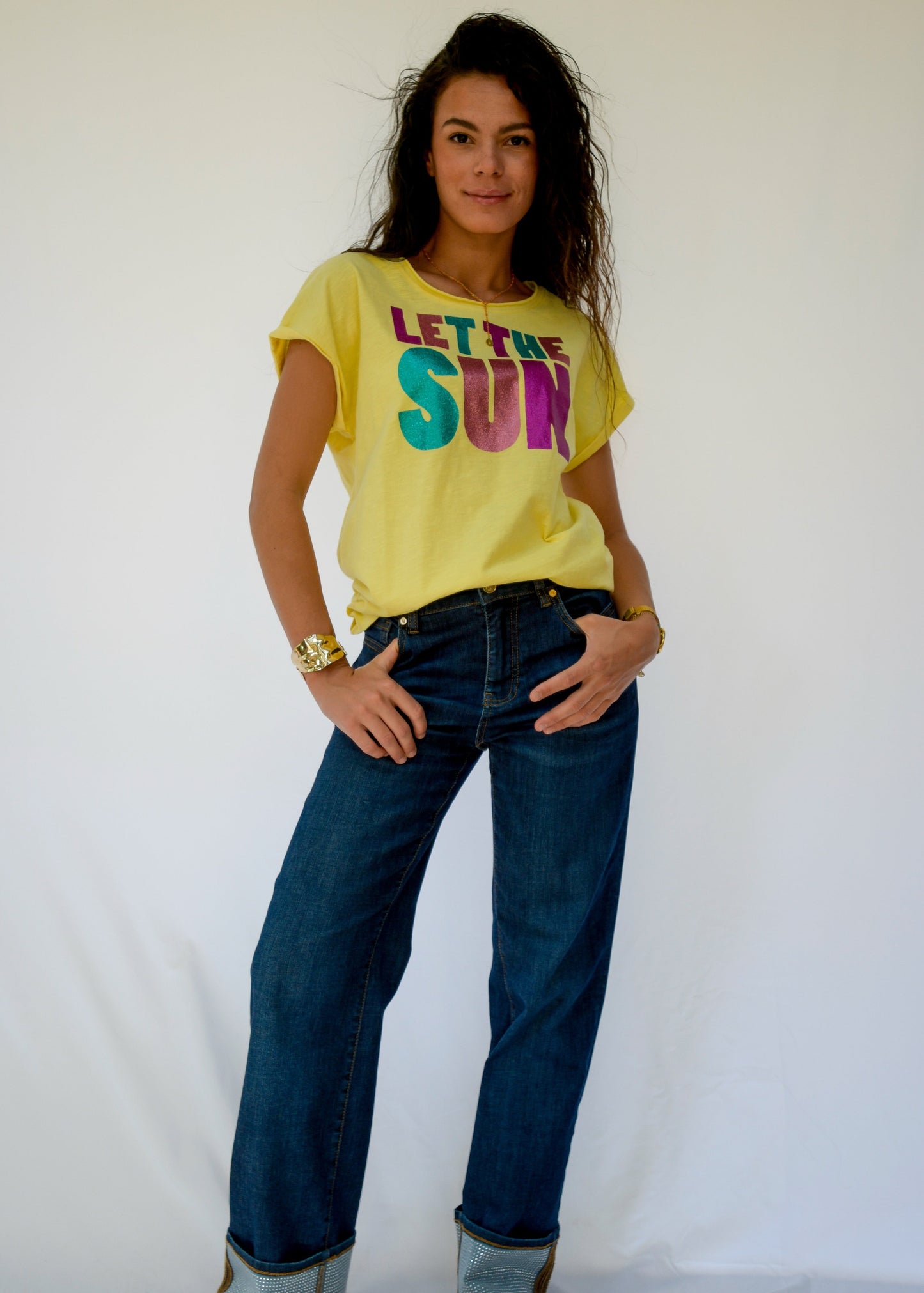 Tess Let the Sun T-Shirt