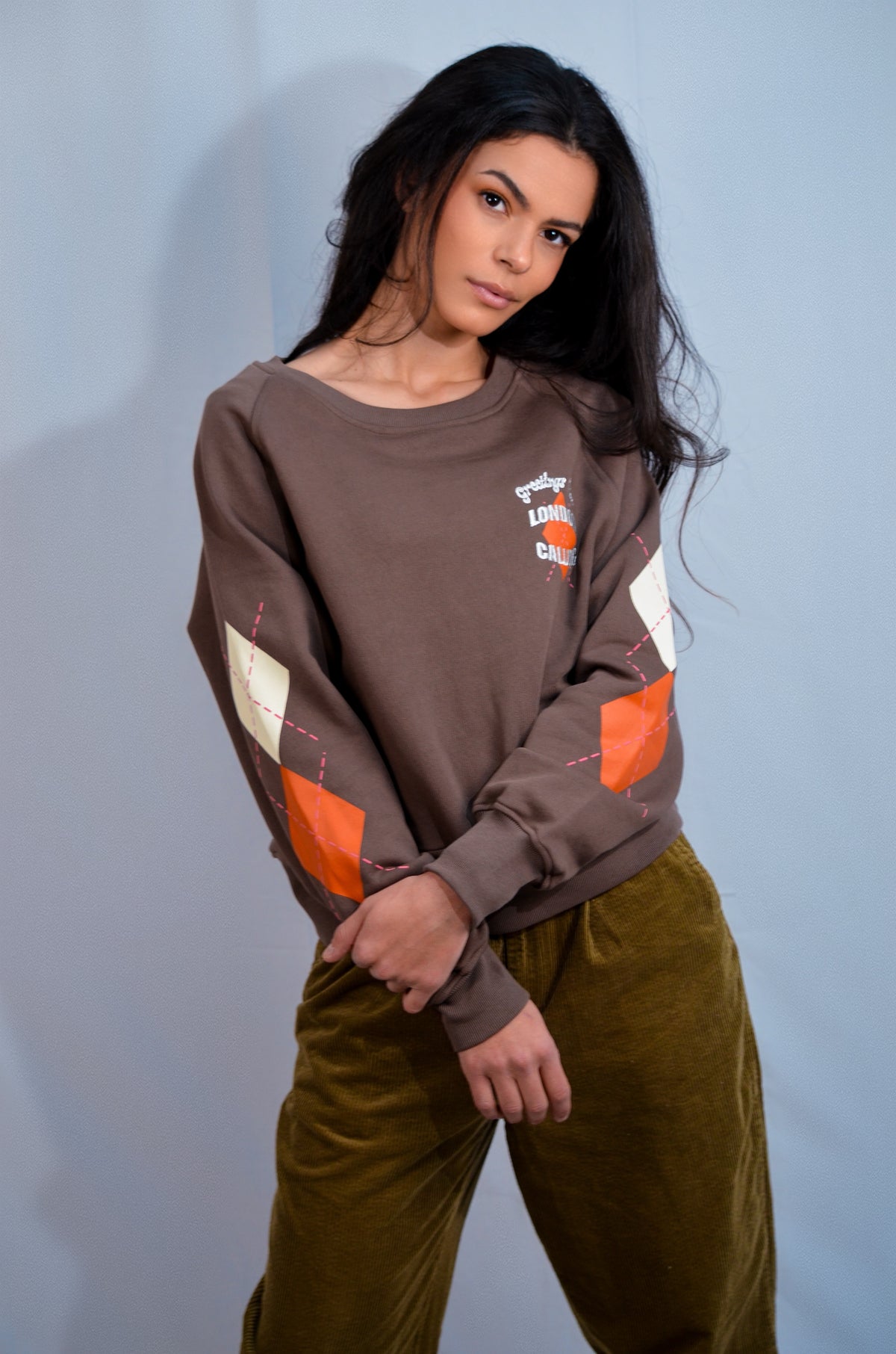 Sweat Mary Argyle Brown