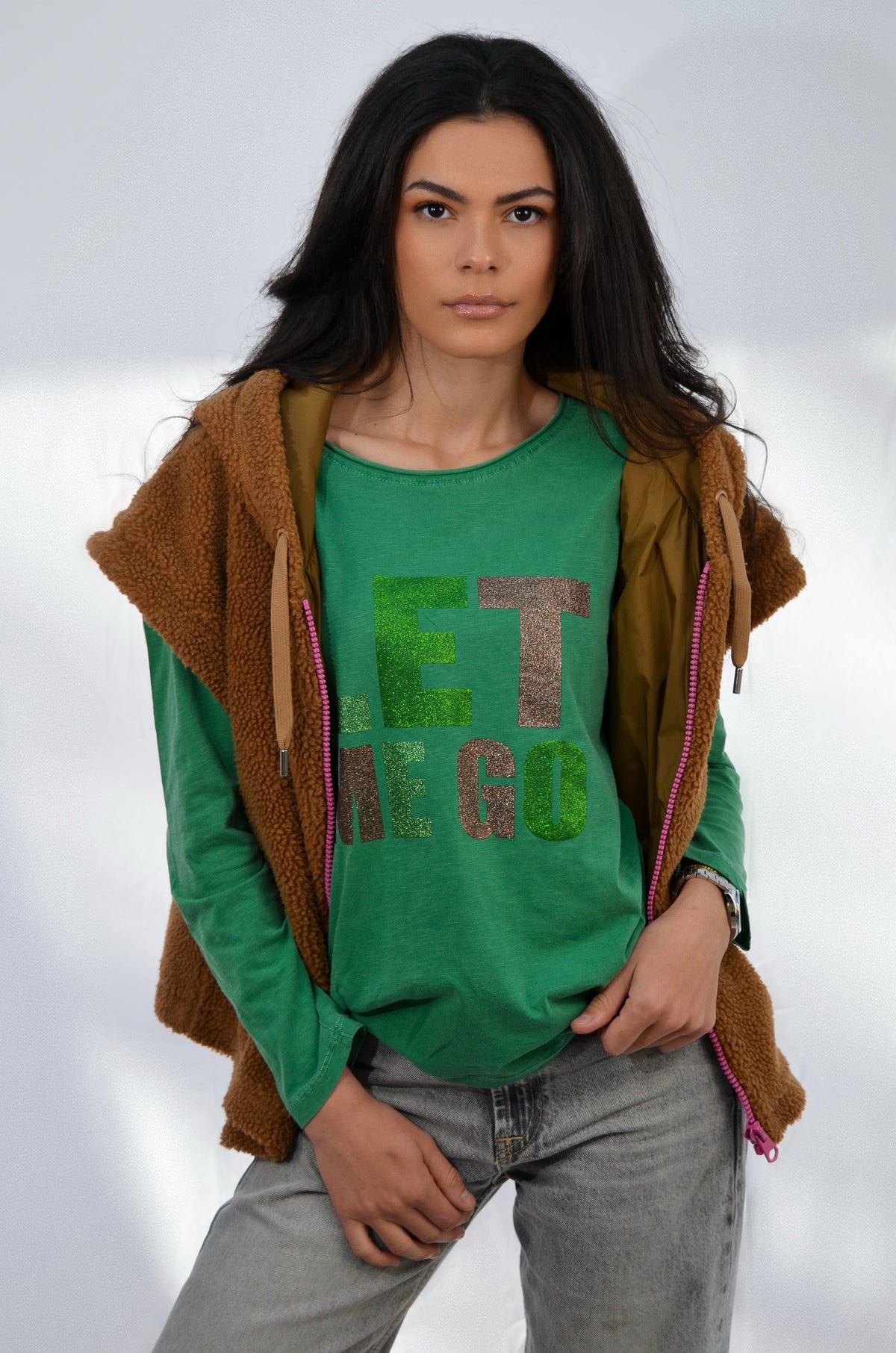 Joyce Let me go T-shirt manches longues