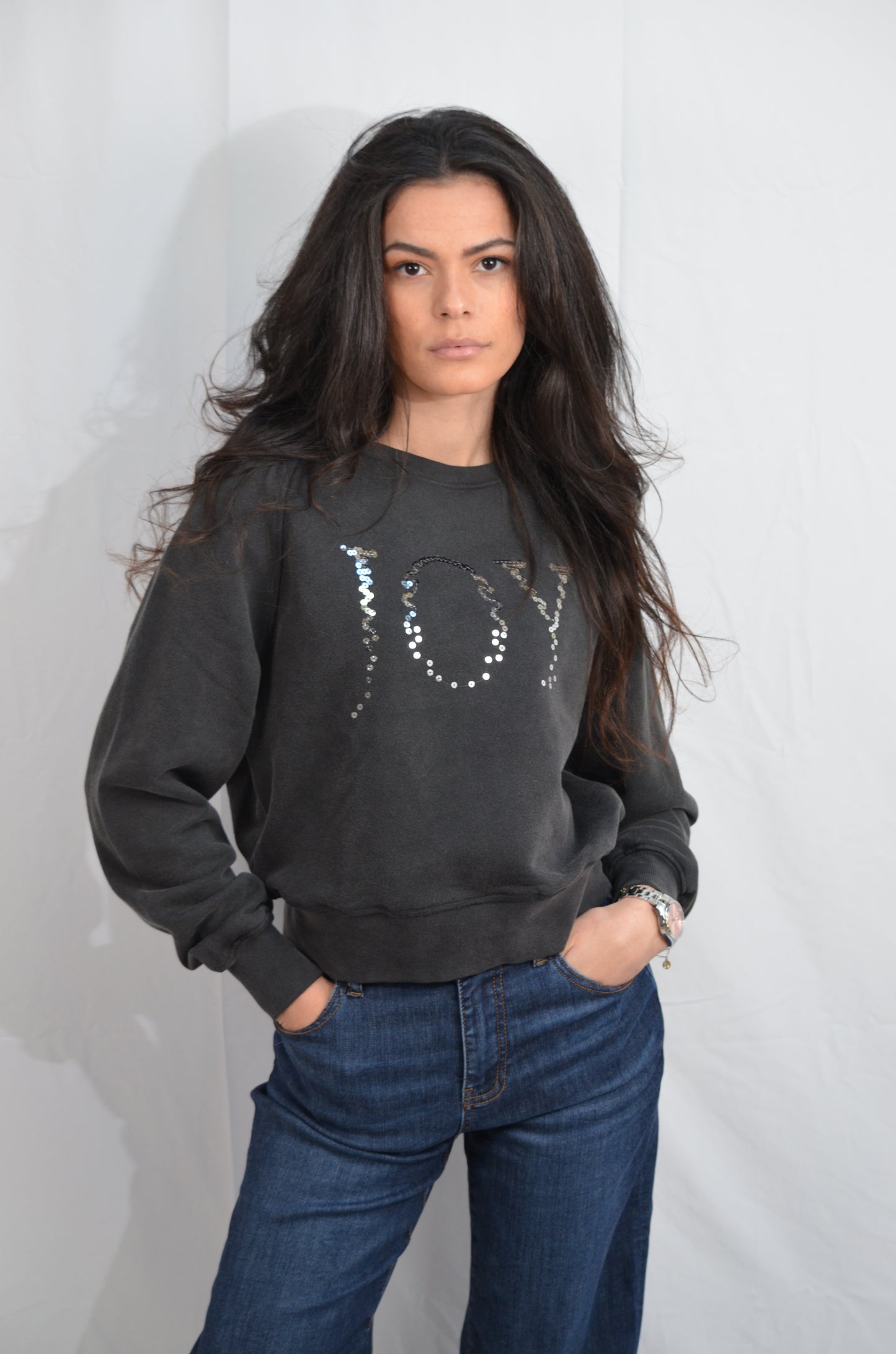 Mary Joy Sweat Black