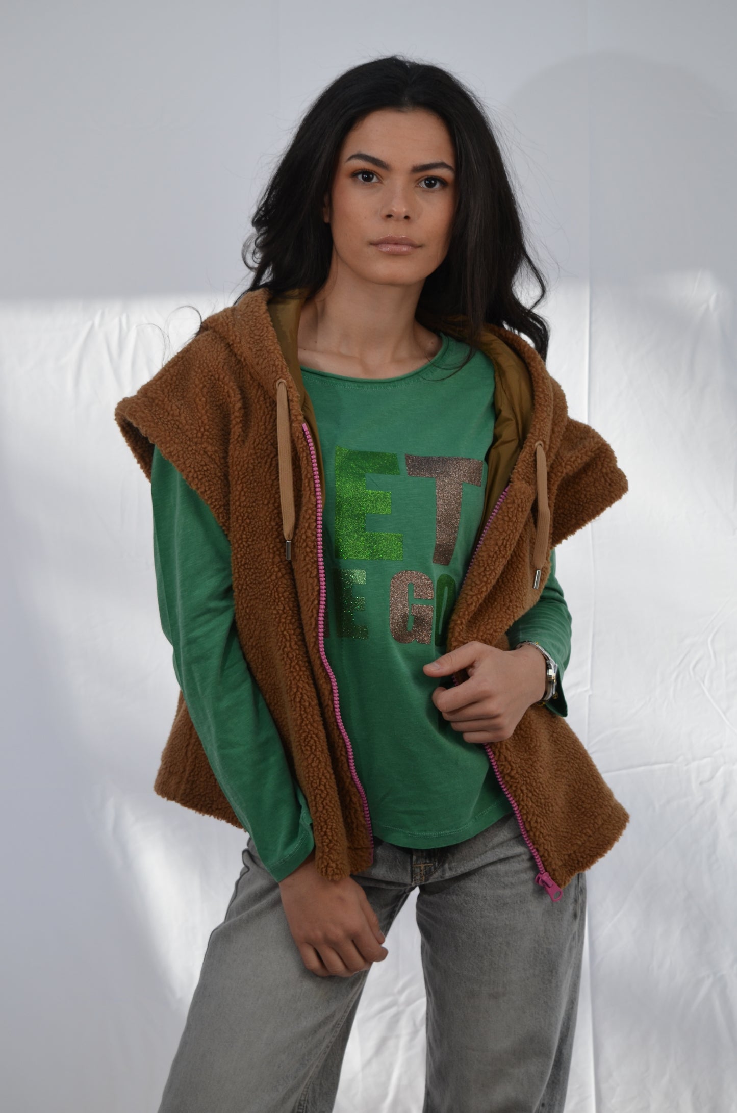 Joyce Let me go T-shirt manches longues