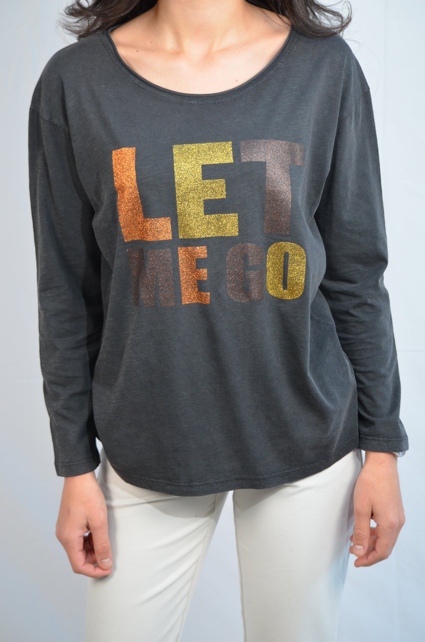 Joyce Let me go T-shirt manches longues
