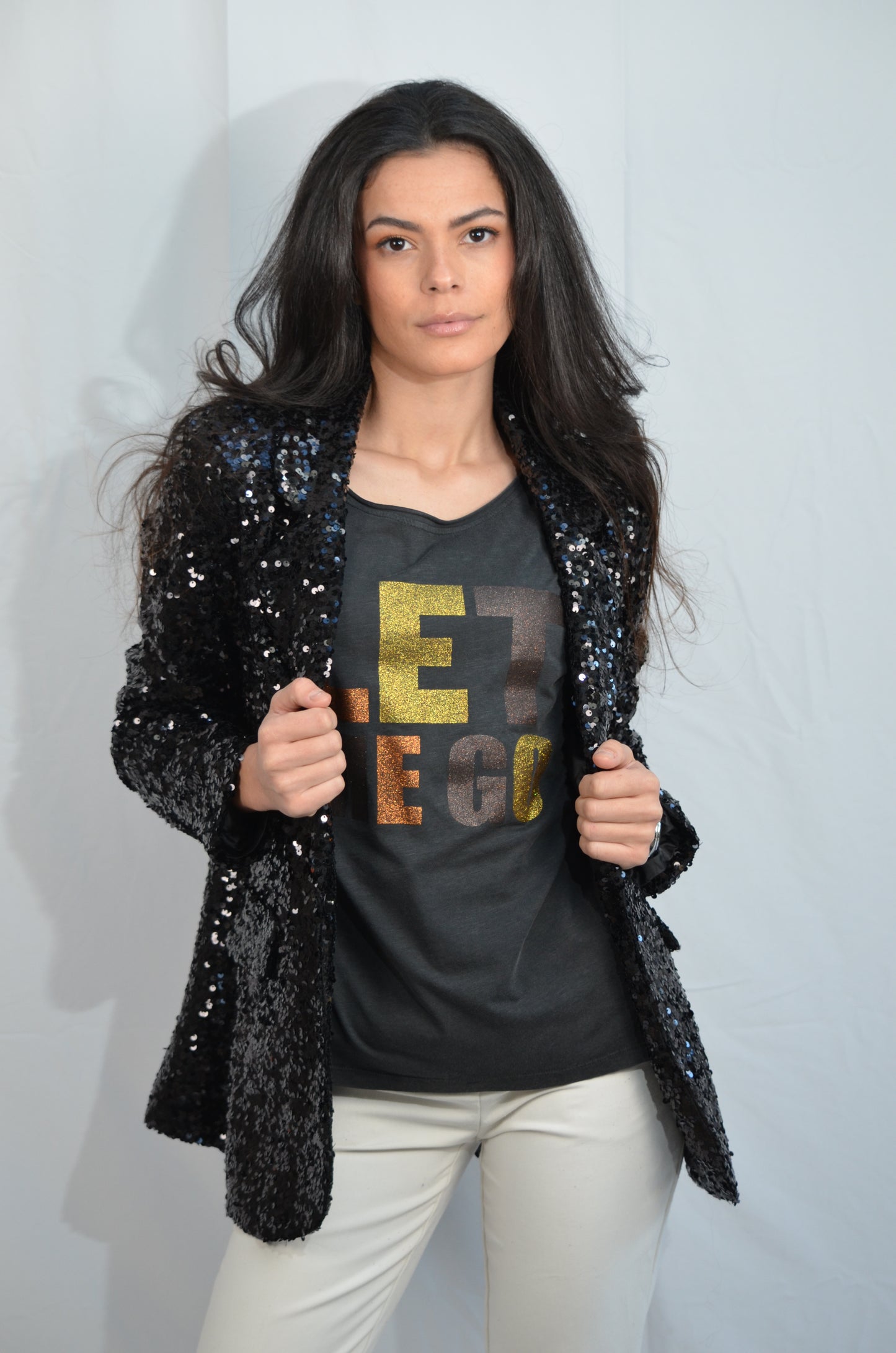 Joyce Let me go T-shirt manches longues