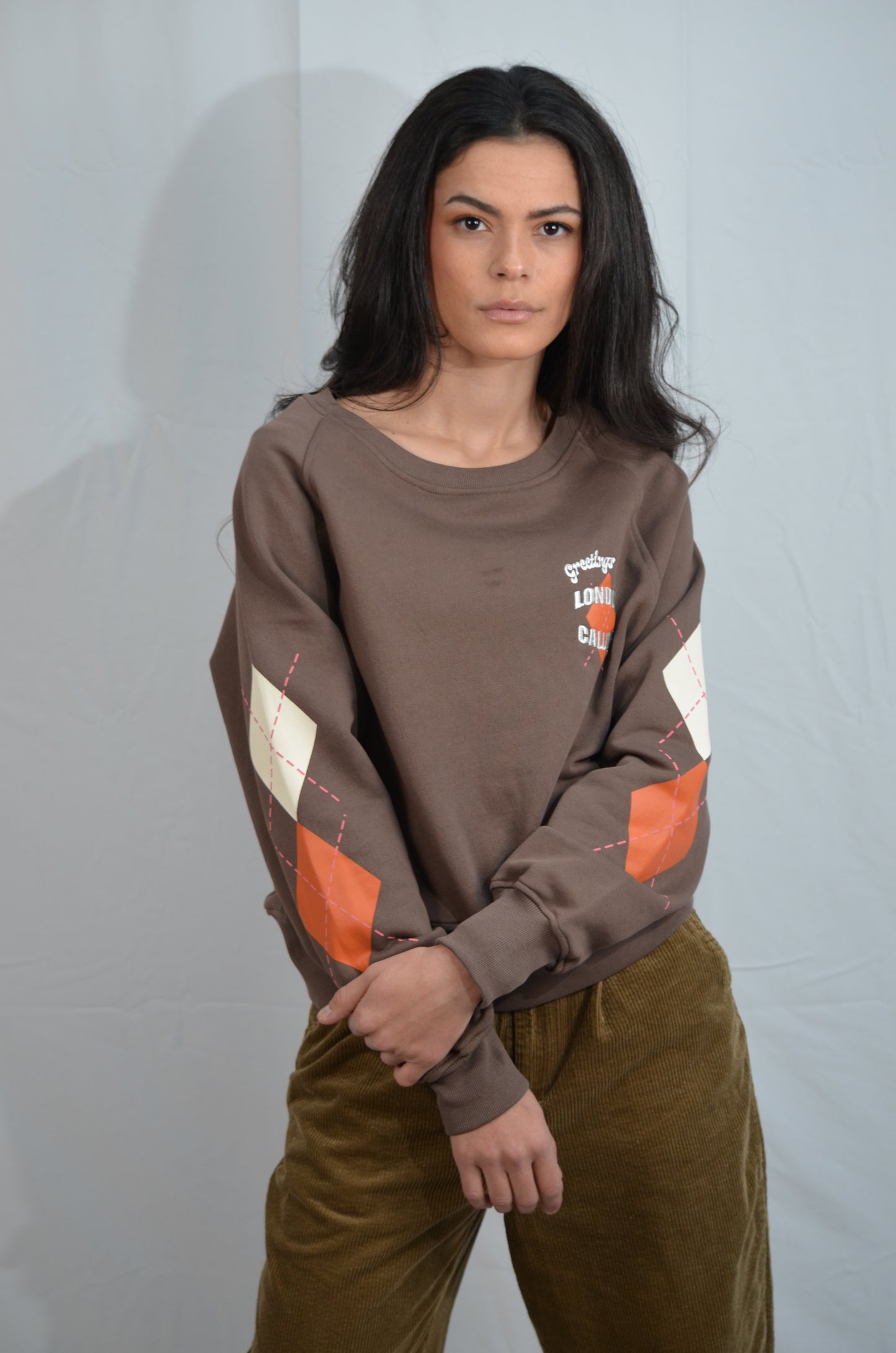 Sweat Mary Argyle Brown