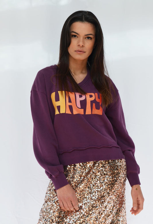 Sweat KATE Happy GRAPE
