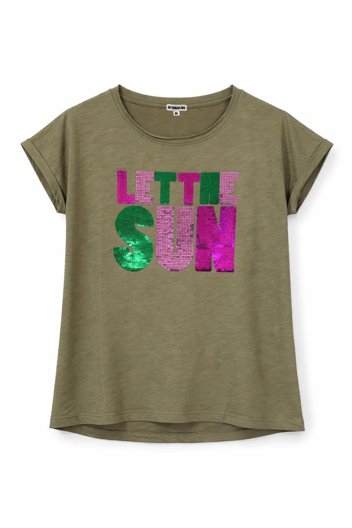 T-Shirt TESS Let the SUN SEQUINS