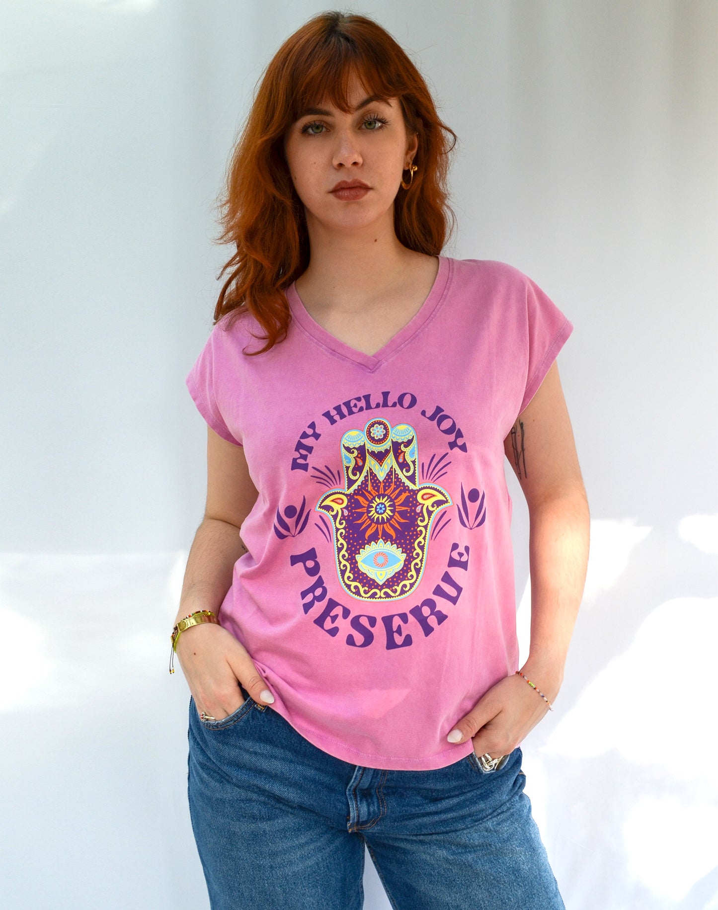 T-shirt VEGA Preserve Crocus